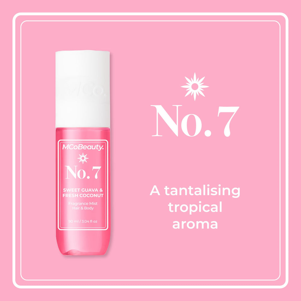 MCoBeauty Fragrance Mist No.7 gift packaging ideal for hers