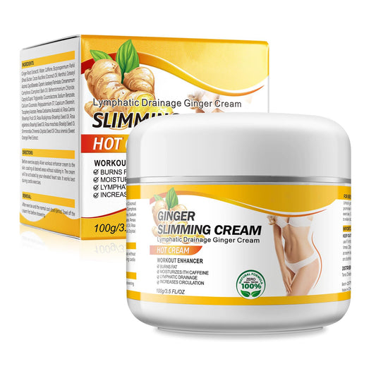 Mcukv Ginger Hot Sweat Enhancer bottle front view with soothing ginger aroma for smooth skin