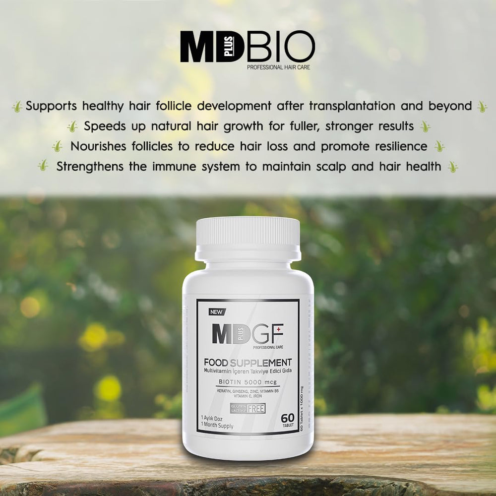 MD Plus Bio vitamin C tablets included in the formula