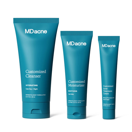 MDacne 3 Step Kit packaging box for easy setup and storage.