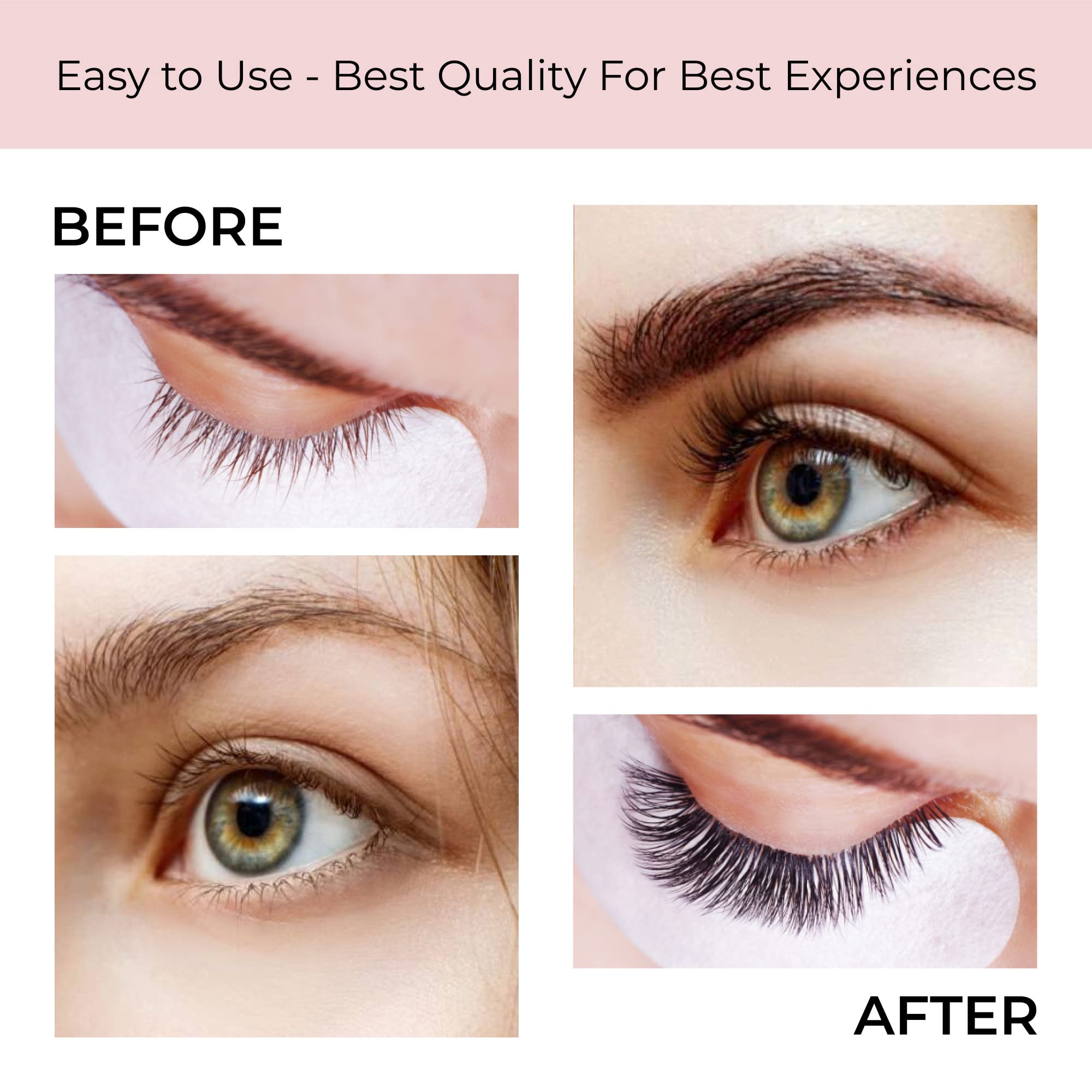 MDC Lashes 500-count premade fans pack for efficient lash sessions.