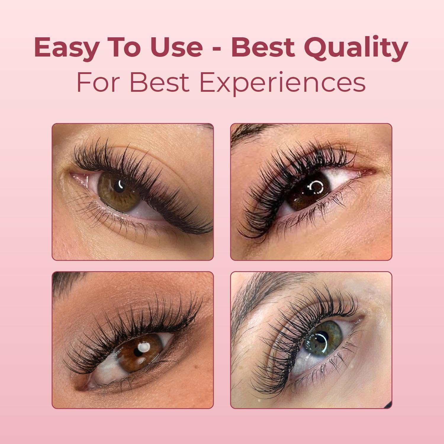 MDC LASHES Promade fans with double-heated roots for lasting curl