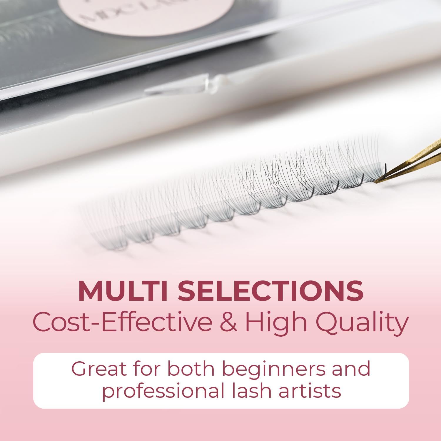 MDC LASHES Promade volume 5D-20D for dramatic, natural-looking fullness