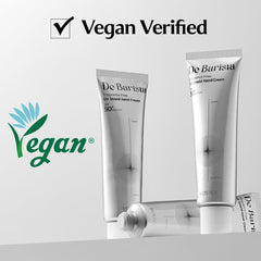 MD'S PICK De Barista Sun Shield Hand Cream SPF50+ fragrance-free for sensitive skin.