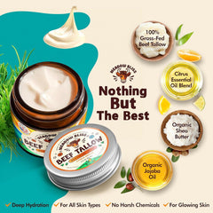Meadow Bliss organic jojoba oil bottle highlights lightweight hydration.