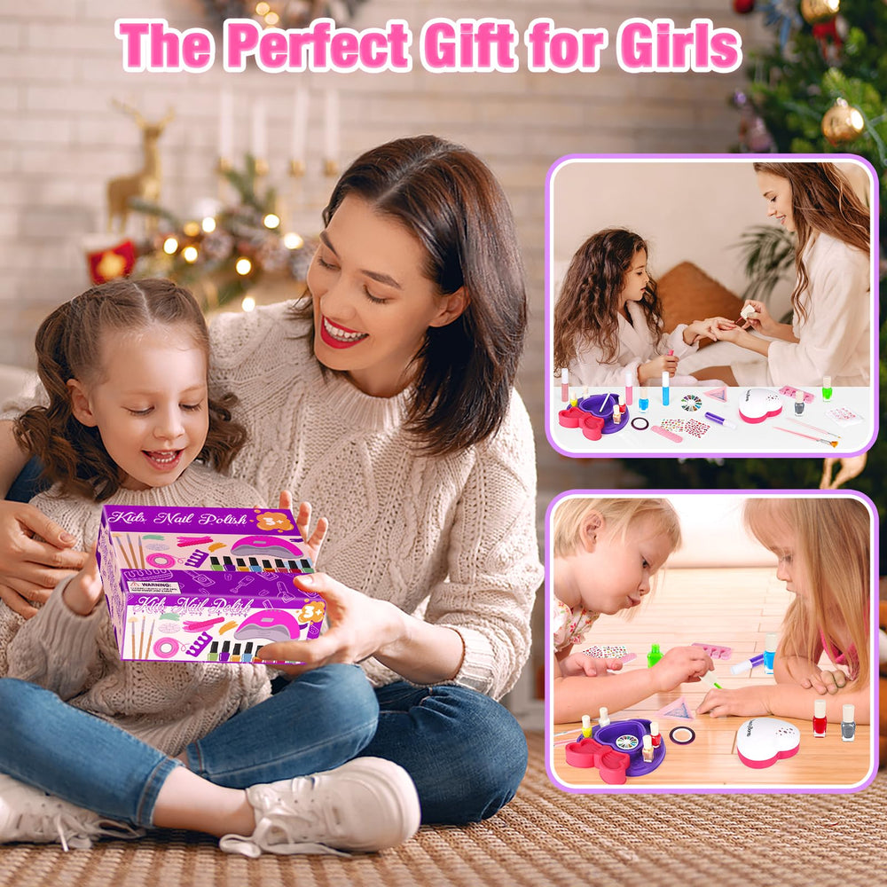 Meaicezli press-on nails and adhesive tabs for quick looks.