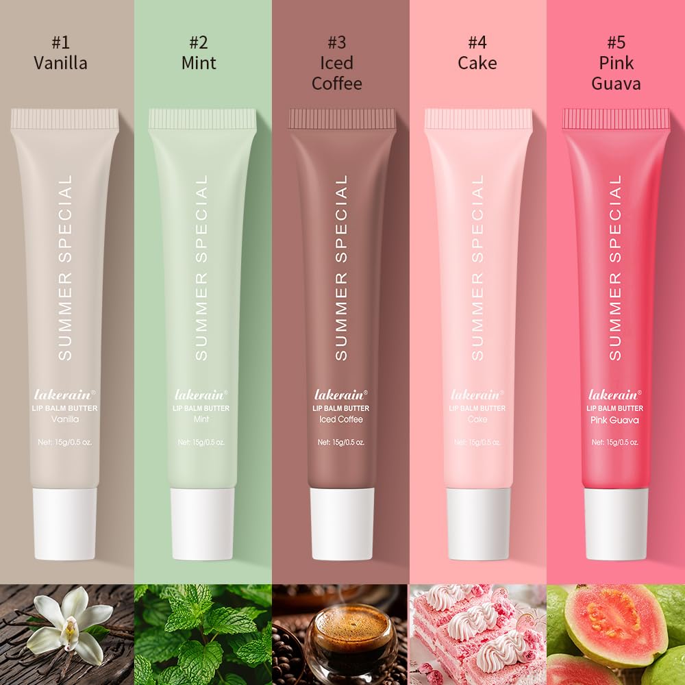 Mebeakin lip butter set twist-dispense design allows easy, mess-free use.