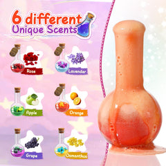 Bright foam and scent swirl as kids explore science-inspired bath potions with MeCids.