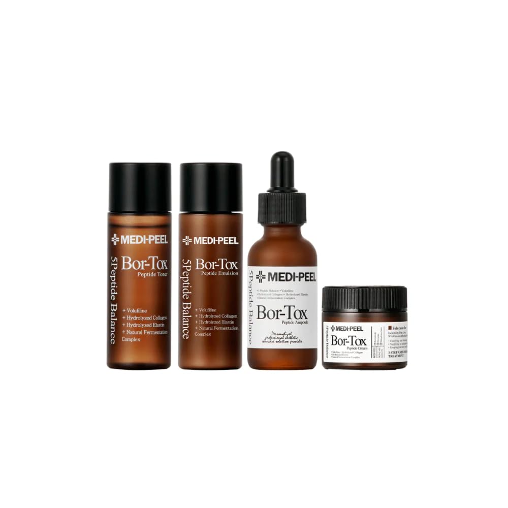MEDI-PEEL Bor Tox toner bottle highlights refreshing hydration.