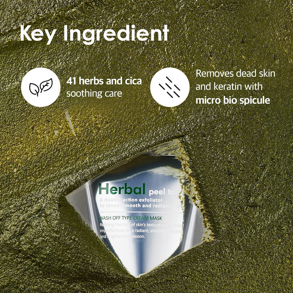 MEDI-PEEL Herbal Peel Tox packaging emphasizes vegan Korean skincare credentials.