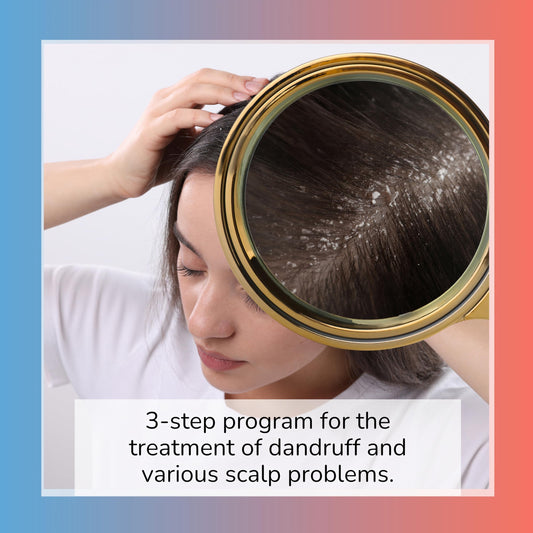 Mediceuticals Therapro dandruff shampoo bottle targets flaky areas with gentle cleansing