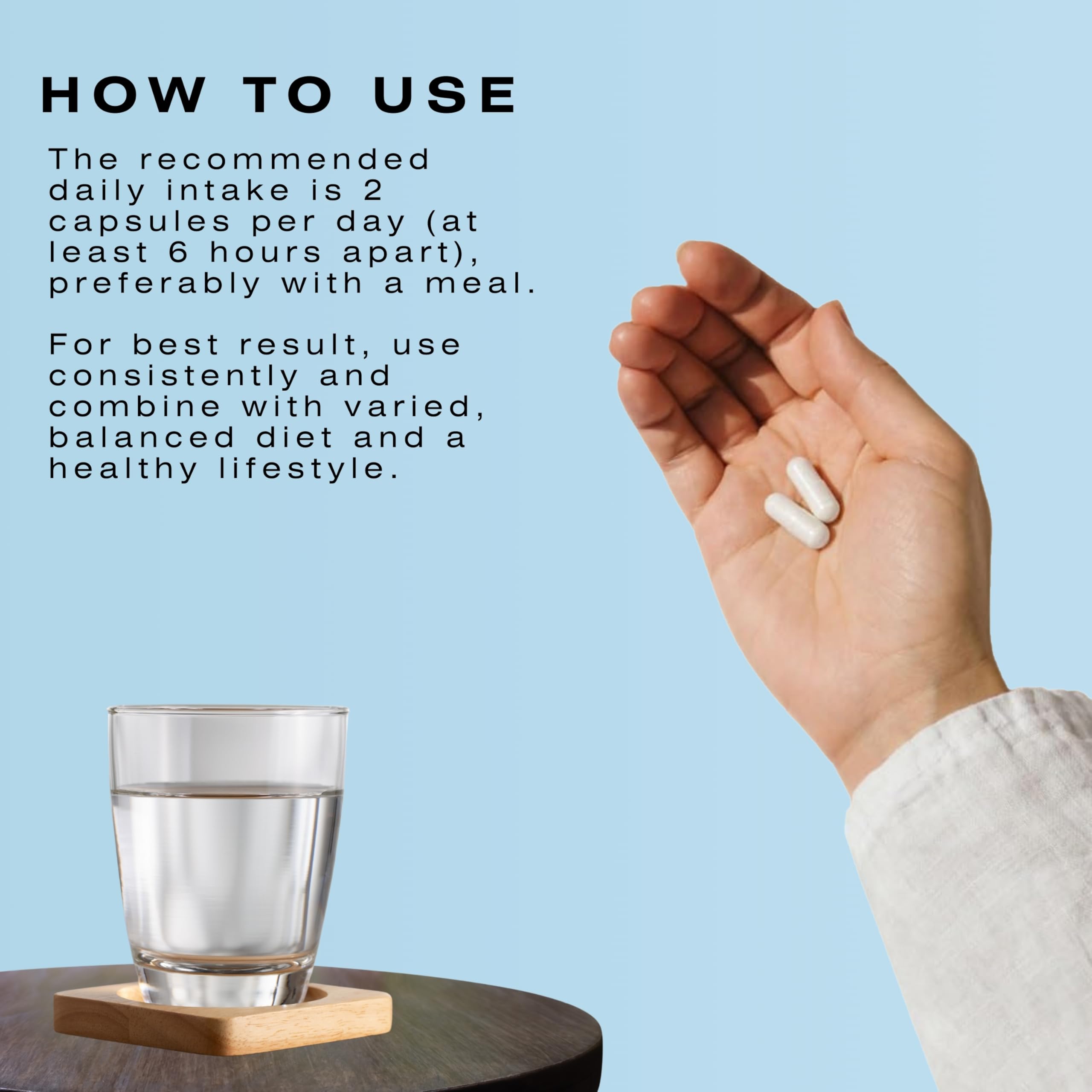 Mediceuticals Therapro HairGain vitamin D pill close-up