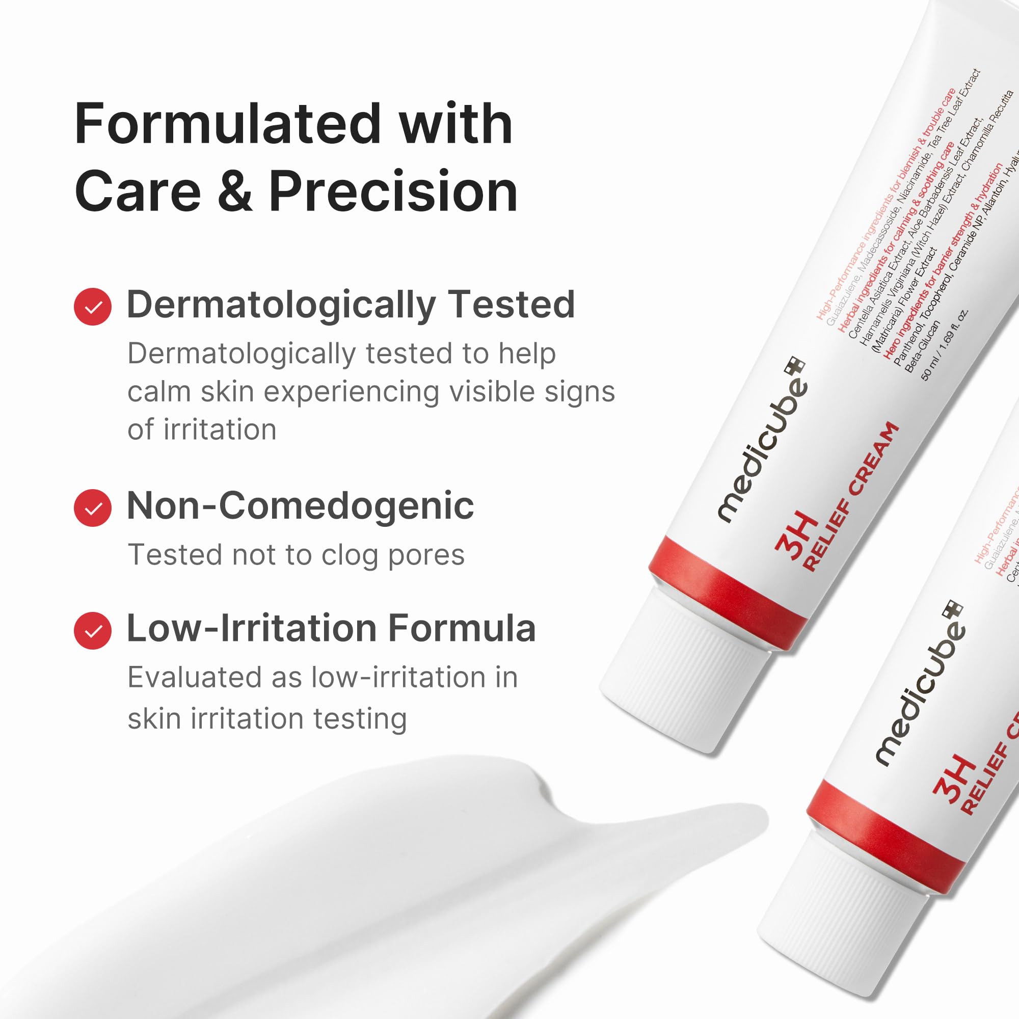 Medicube 3H Daily Relief after-spot-care routine on clean skin