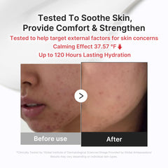 Medicube 3H Cream label highlighting guaiazulene soothing ingredient