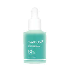 Medicube Azelaic Acid Calming Serum bottle for soothing troubled skin