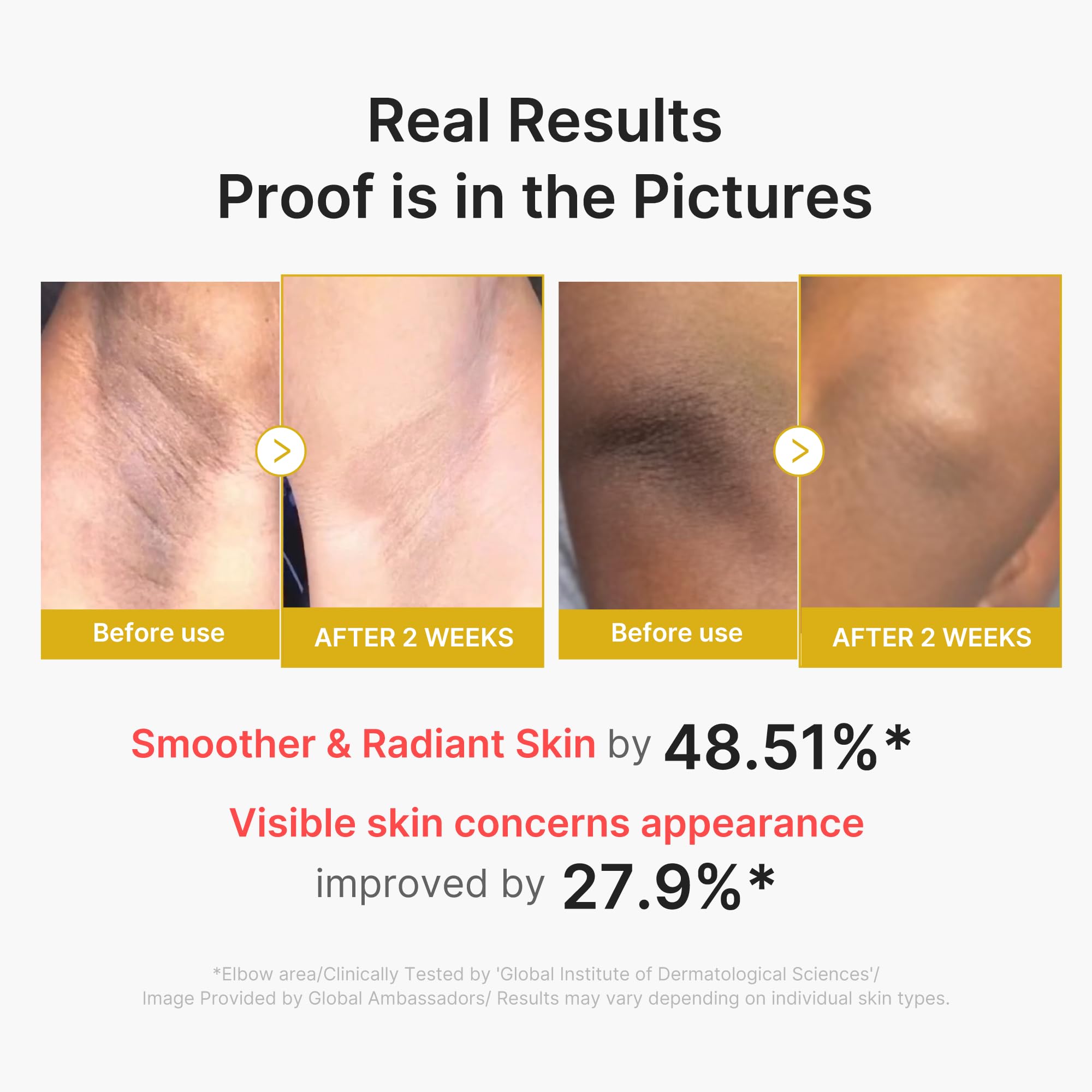 Medicube Body Peel Shot Turmeric ingredients and packaging highlight turmeric and ceramides.