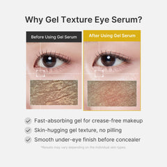 Medicube Eye Serum reduces visible puffiness with brighter under-eye look