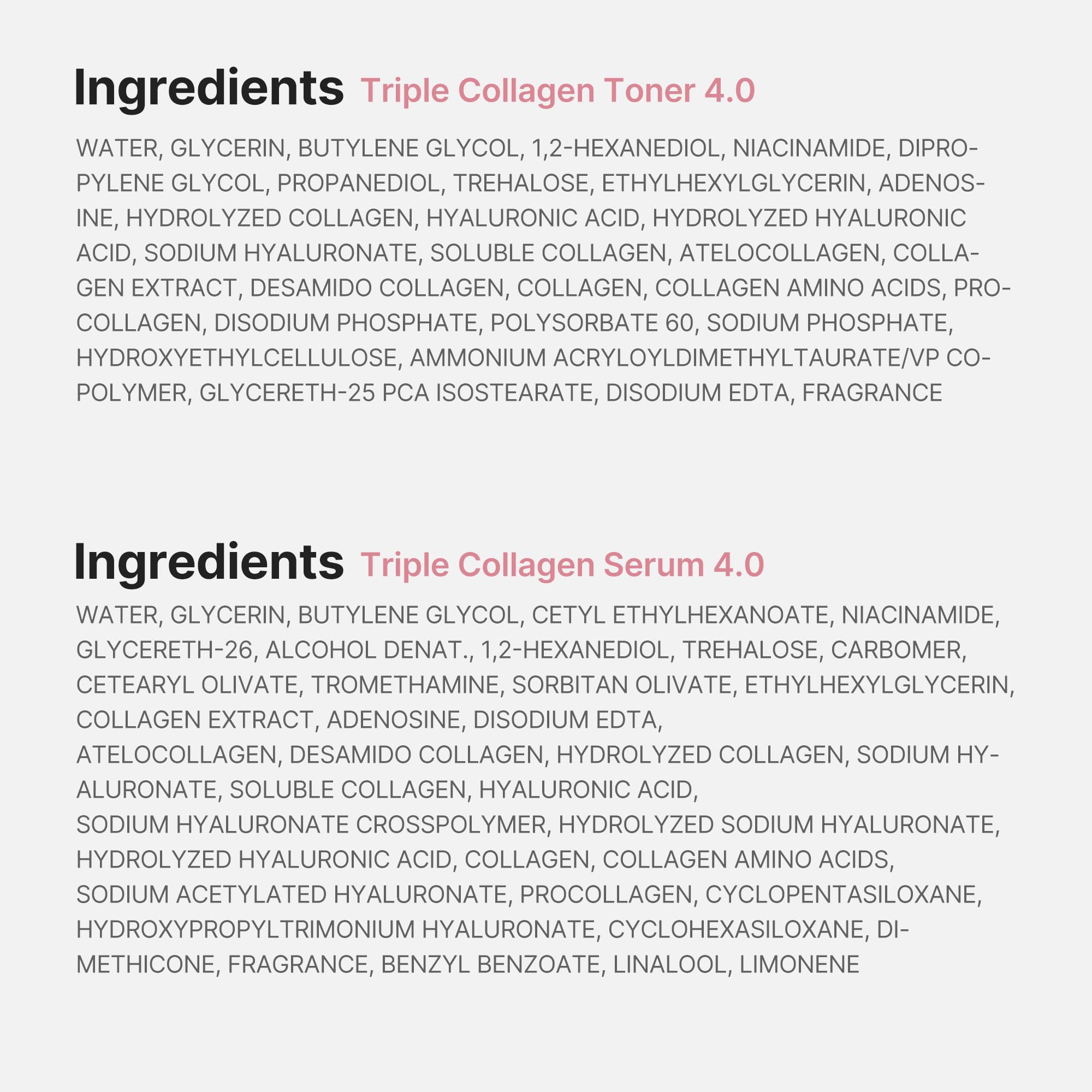 Medicube Glass Skin Collagen Trial Kit four-step routine lineup demonstrates compact daily glow.