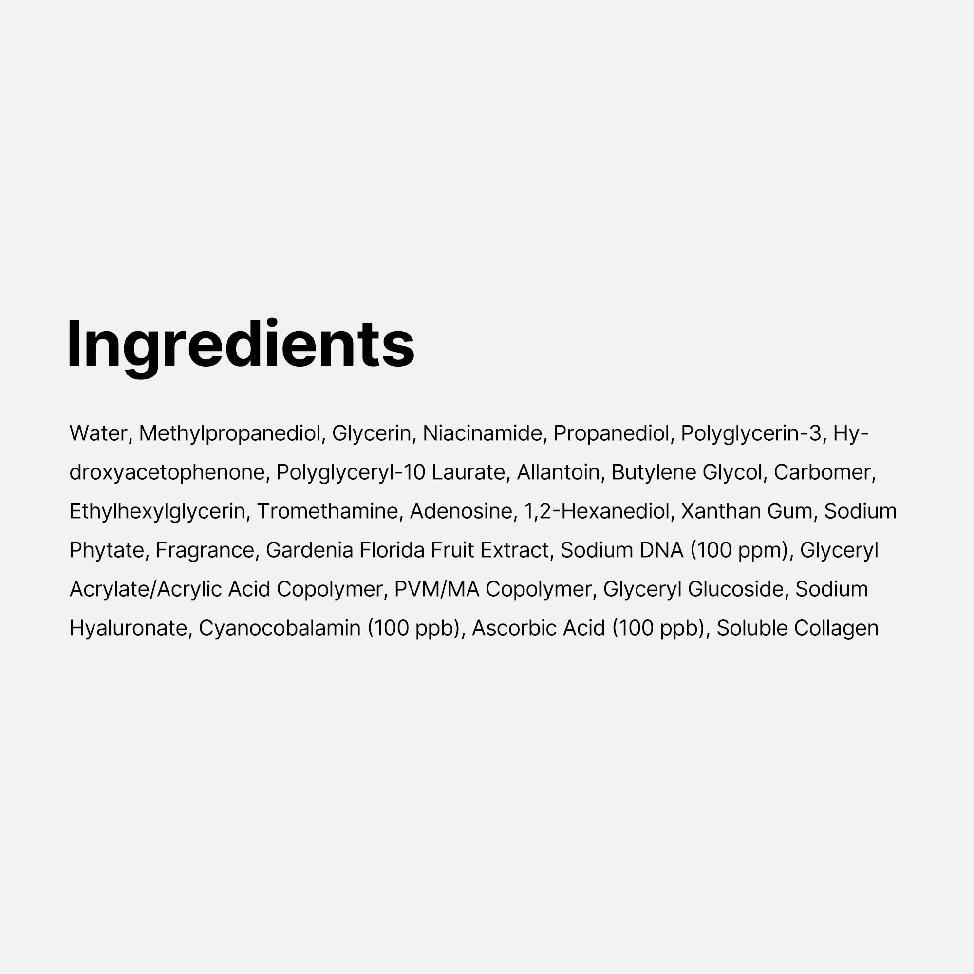 Medicube packaging highlights Korean sheet mask benefits.