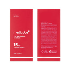 Medicube TXA+Niacinamide Glow Serum routine setup in skincare moment