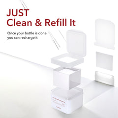 Note: refill-only product excludes storage case for Mediheal Phyto Enzyme Pad.
