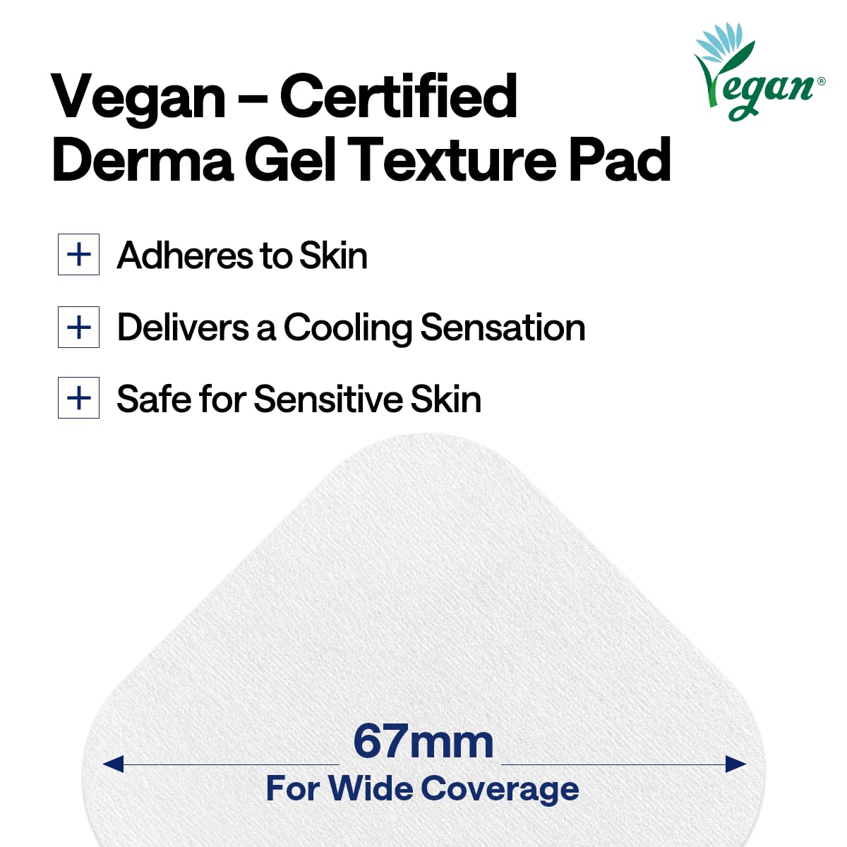 Soft square pad texture ready for daily multitask toning.