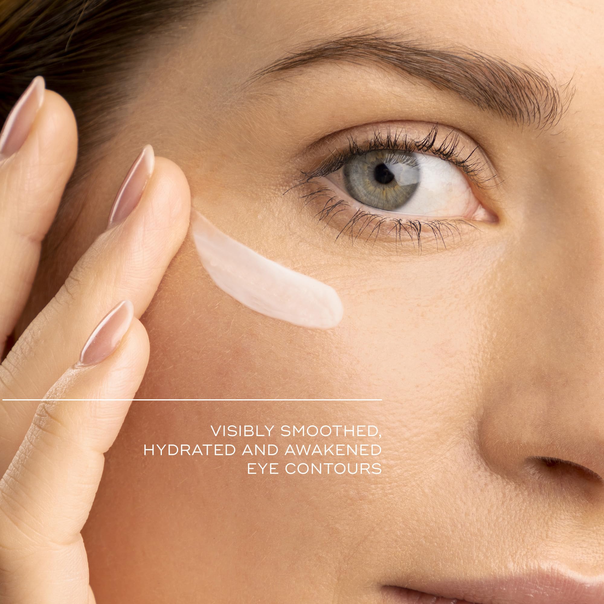 Medik8 Advanced Night Eye Cream being applied under the eye for smoothing effect
