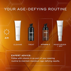 Medik8 C-Tetra Advanced product shot conveys everyday skincare ritual focus.