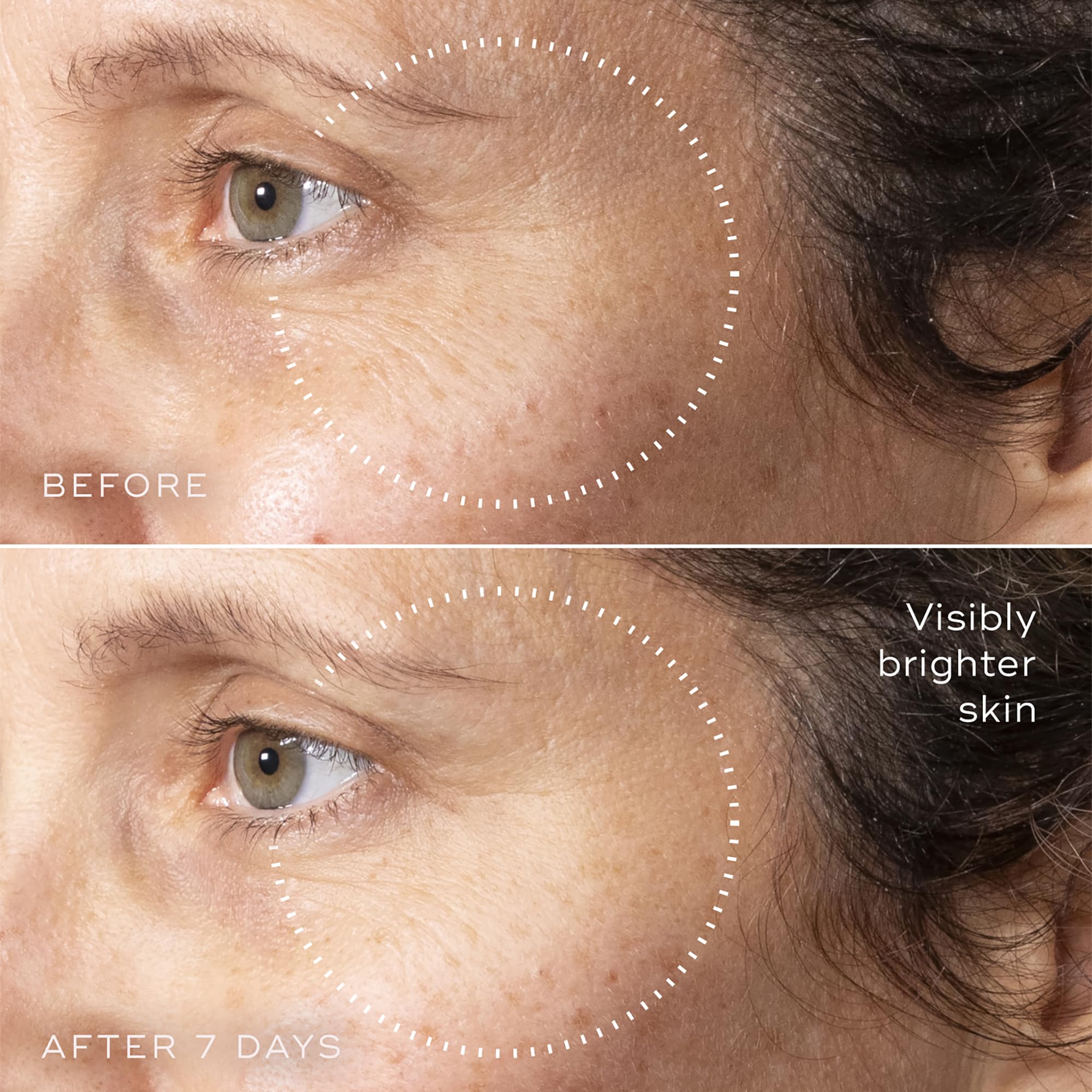 Medik8 C-Tetra Advanced serum on hand demonstrates quick absorption and a dewy finish.