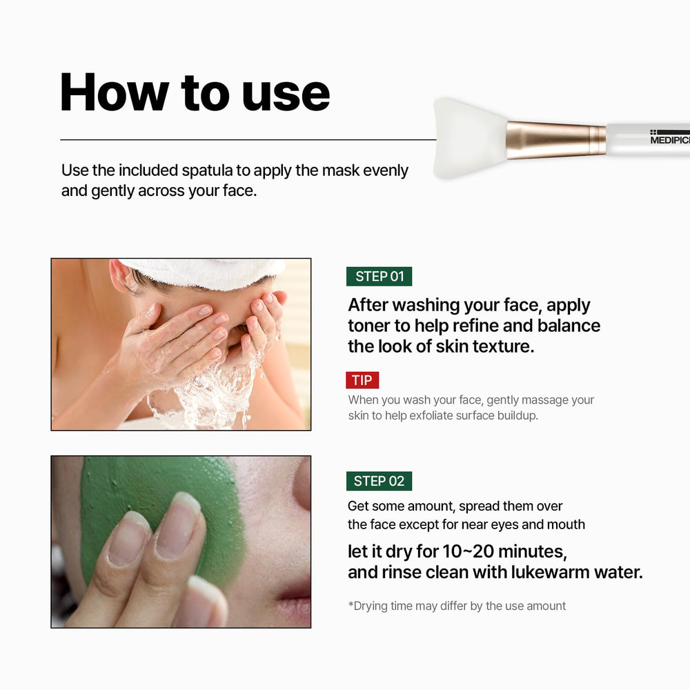 MEDIPICKME weekly spa vibe with clay mask ritual