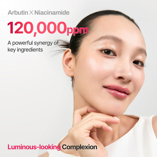 MEDITHERAPY Arbutin Serum cap closeup with premium packaging.