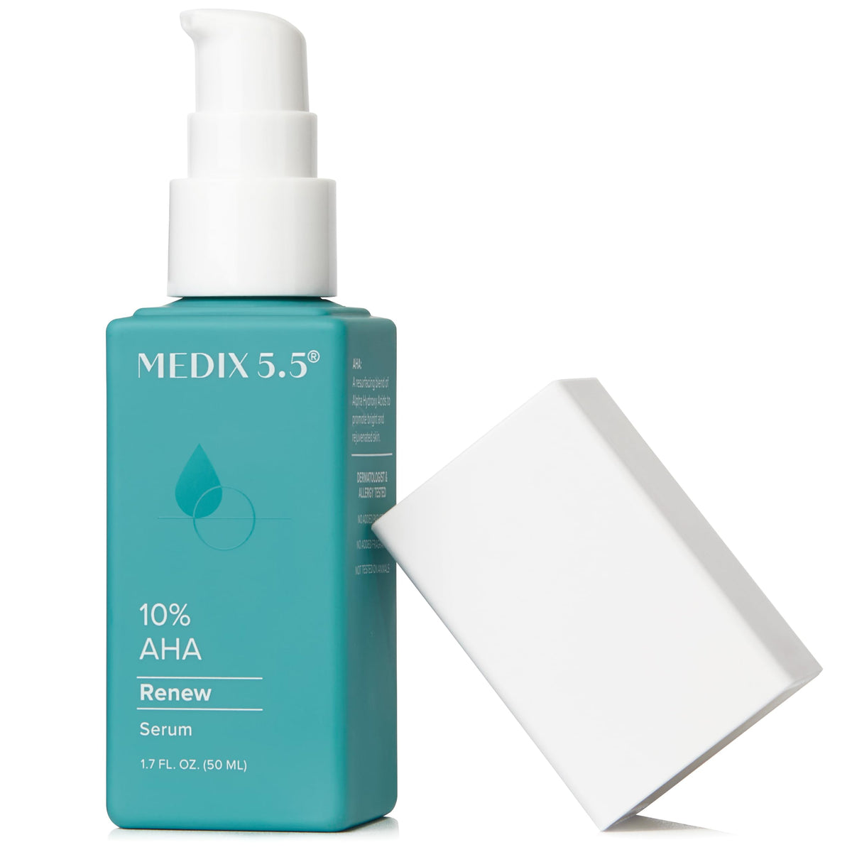 Medix 5.5 glycolic bottle pour for gentle exfoliation and smoother skin