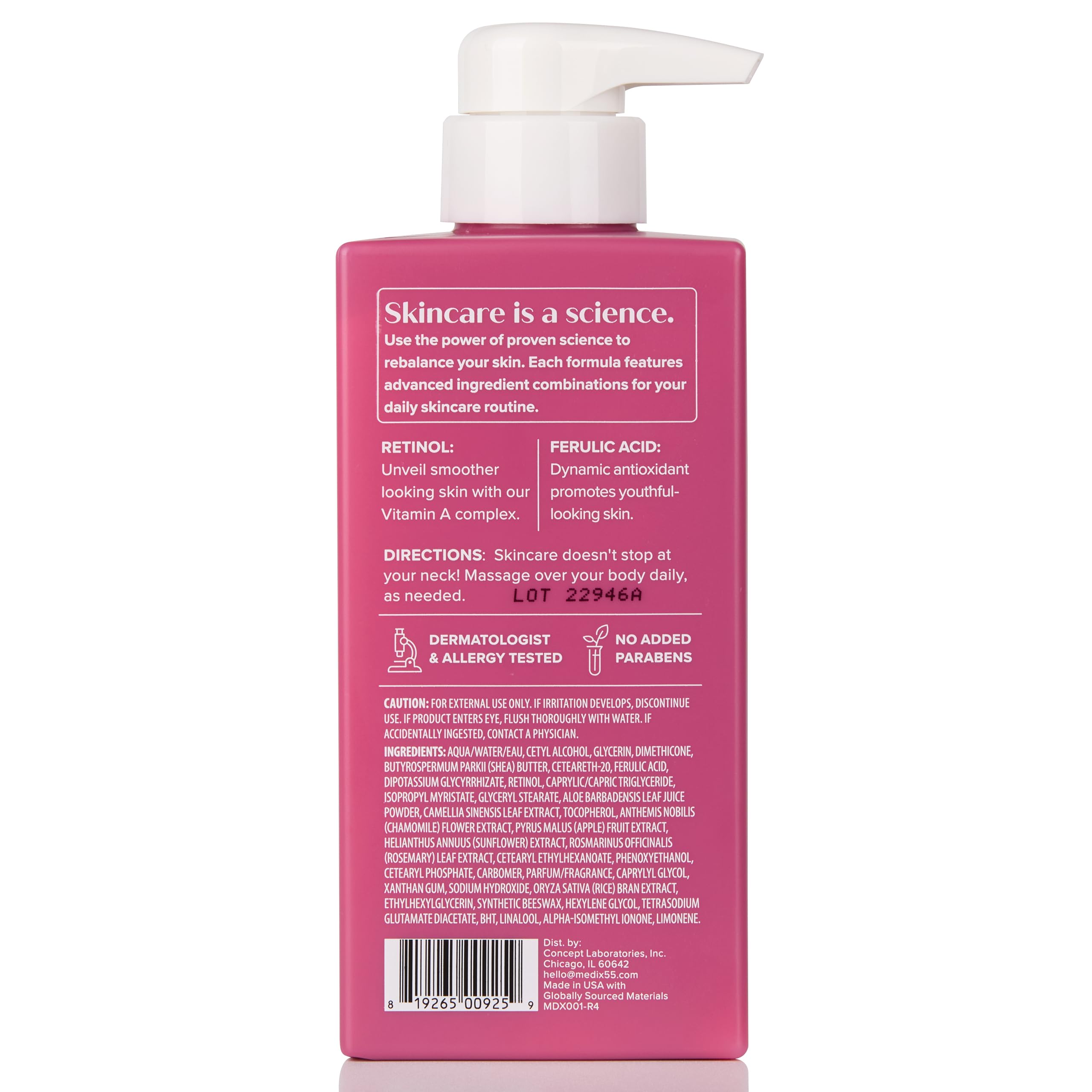 Easy, quick absorption during post-shower routine