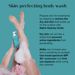 Medix 5.5 in a bathroom display, ready for daily exfoliation routine.