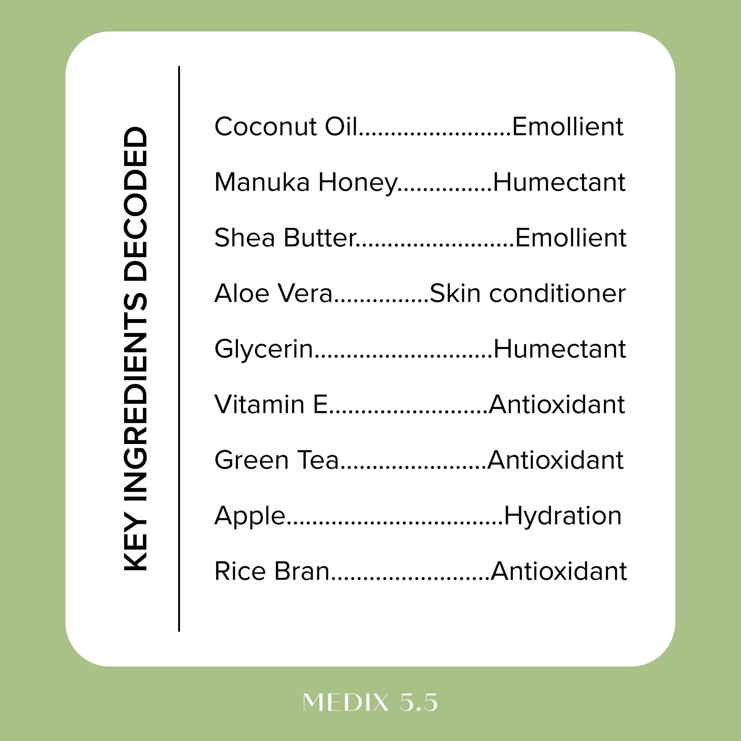 Medix 5.5 Vitamin C Cream close-up showing smooth application.