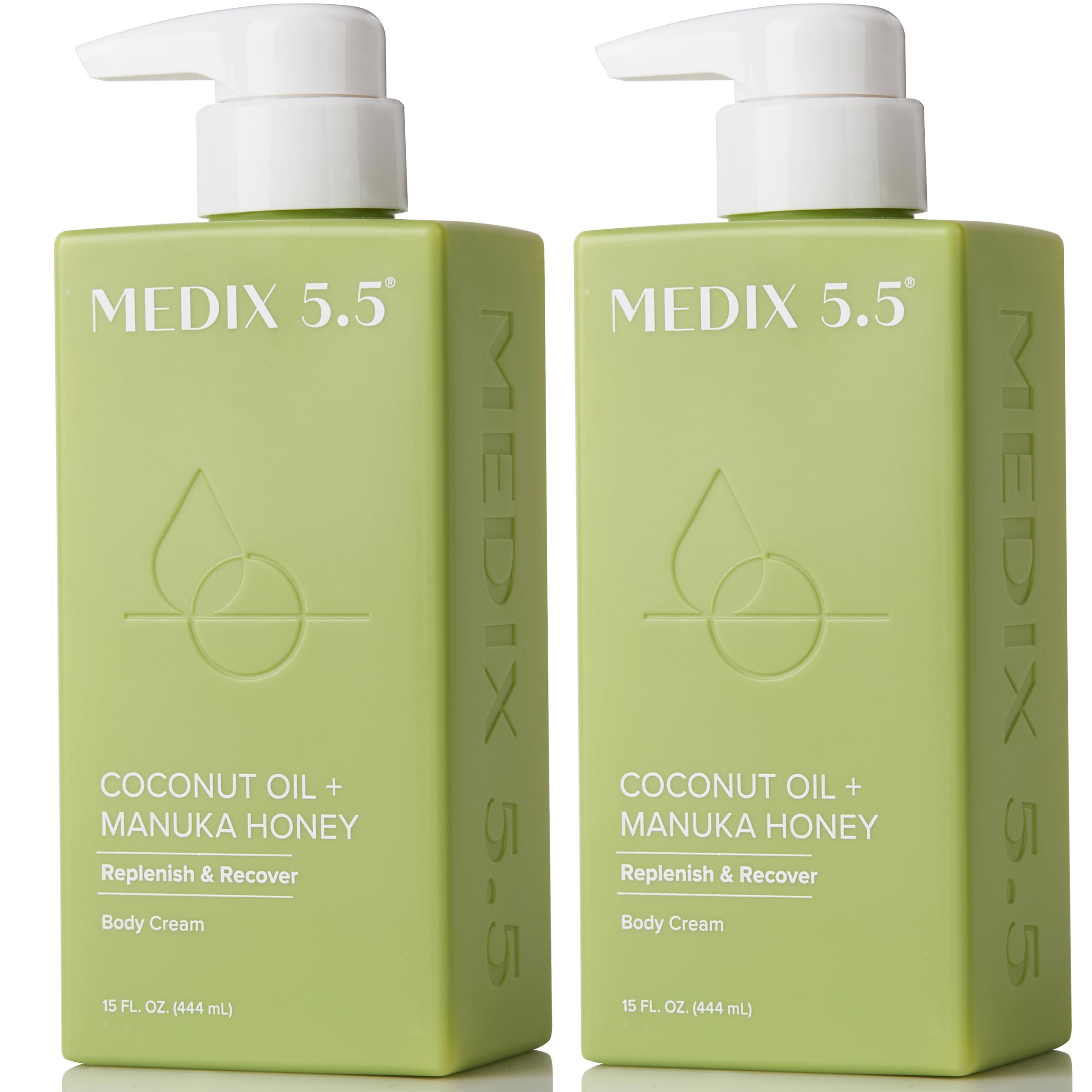 Medix 5.5 coconut oil honey body cream pack hydrates dry skin