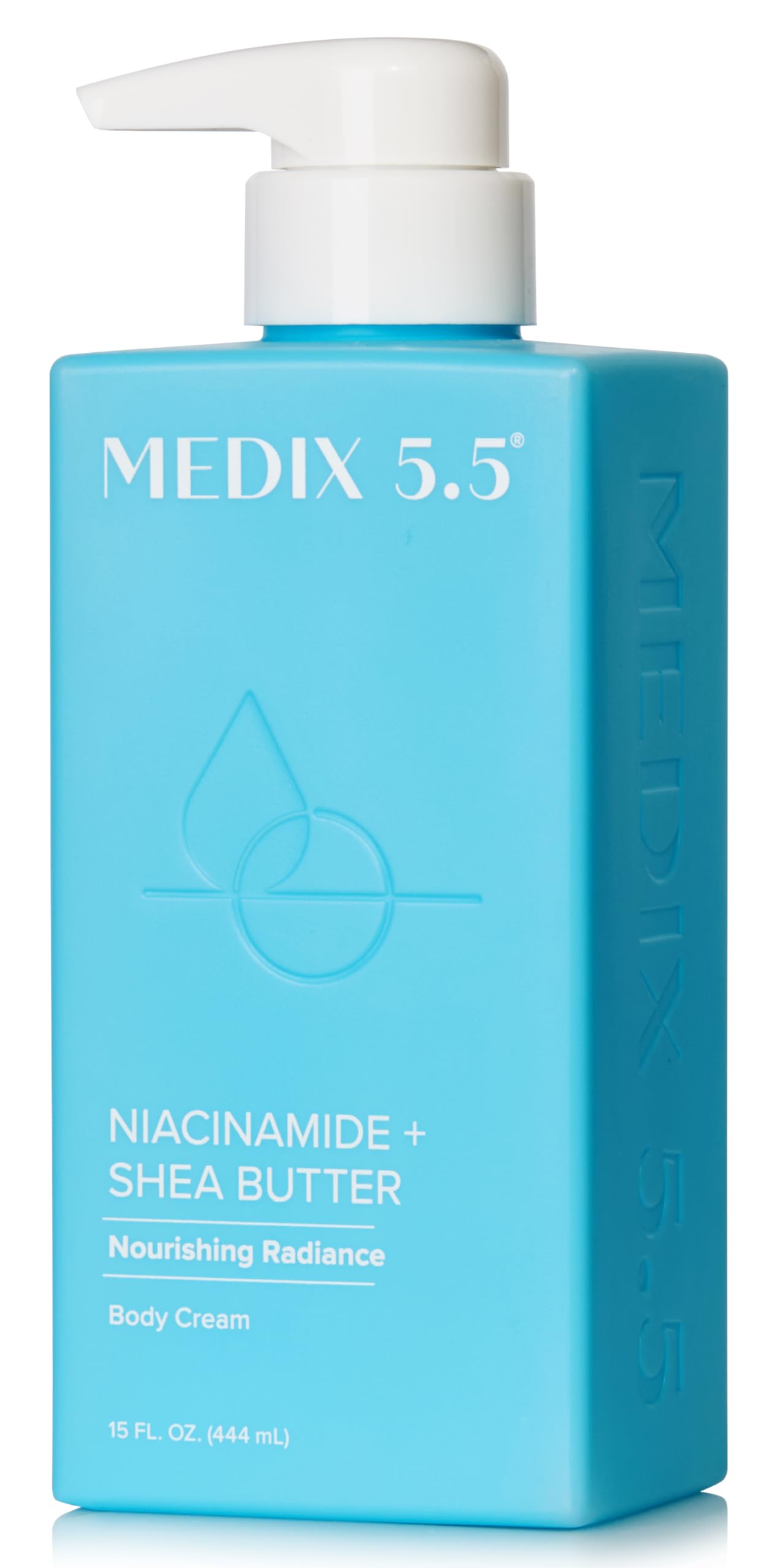 Medix 5.5 Niacinamide face moisturizer jar close-up for daily hydration and smoother skin