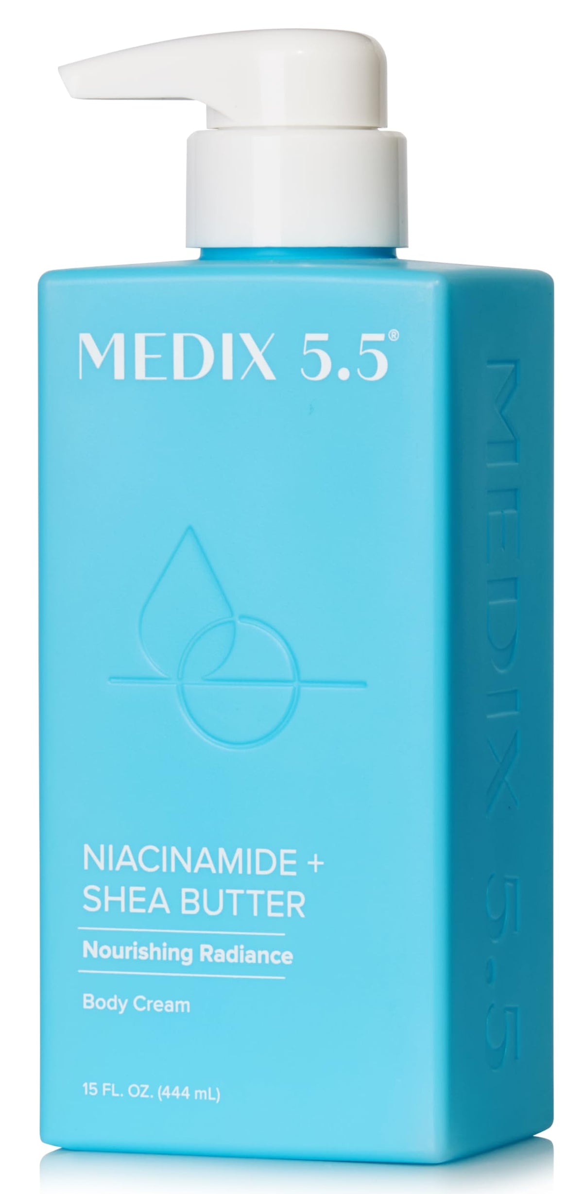 Medix 5.5 Niacinamide face moisturizer jar close-up for daily hydration and smoother skin