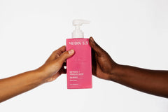 Medix 5.5 Retinol Body Lotion texture on skin demonstrates smooth, non-greasy finish.