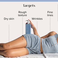 Medix 5.5 vitamin E and aloe vera soothe and hydrate skin.