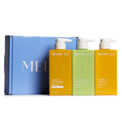 Medix 5.5 Nourish & Glow citrus wash bottle for refreshing cleansing with vitamin C