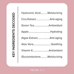 Diagram illustrating low, medium, and high molecular weights for multi layer hydration