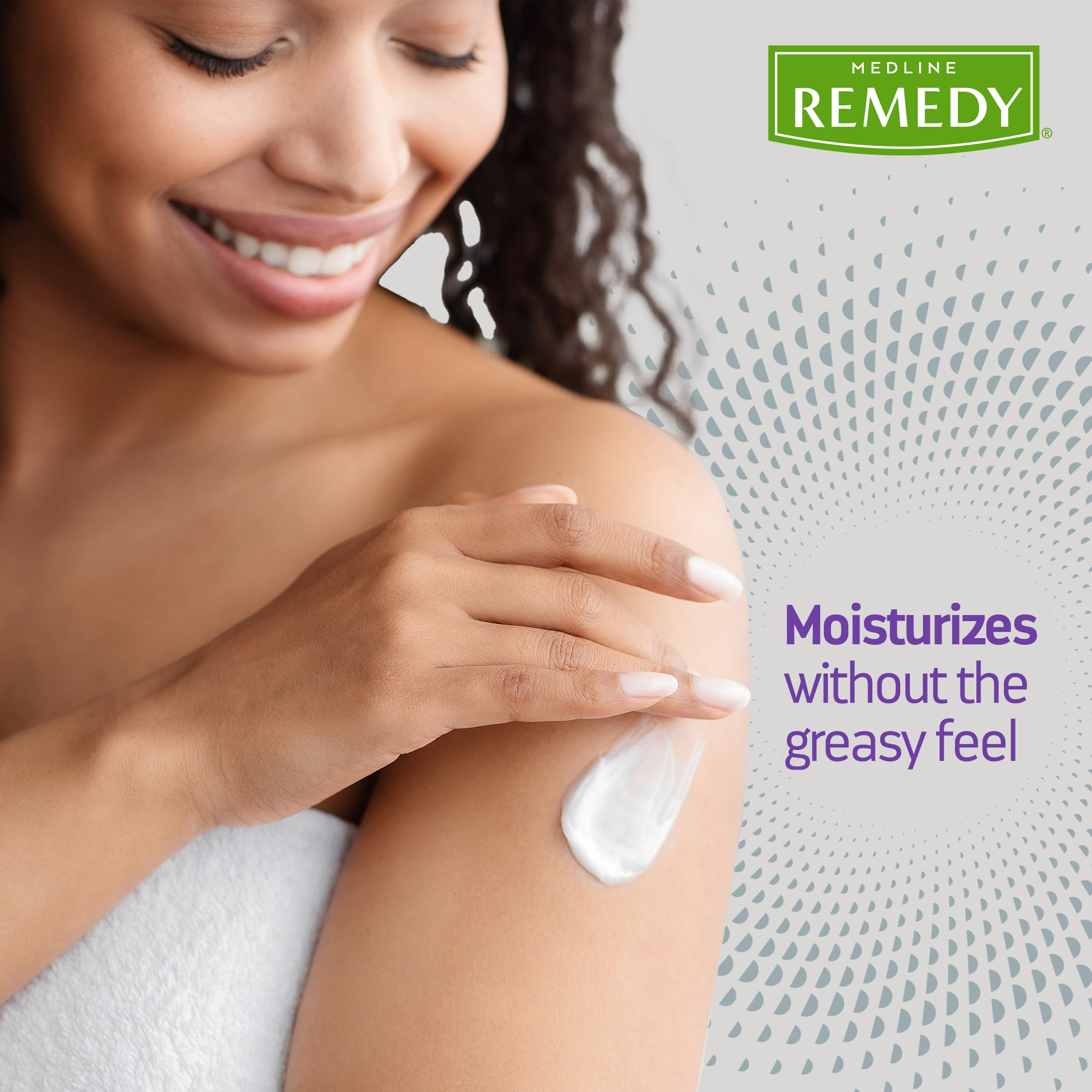 Medline Remedy packaging suitable for healthcare settings and glove-wearing environments.