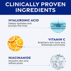 MedPeel Hydra-Plump routine suggesting daytime use and skincare steps