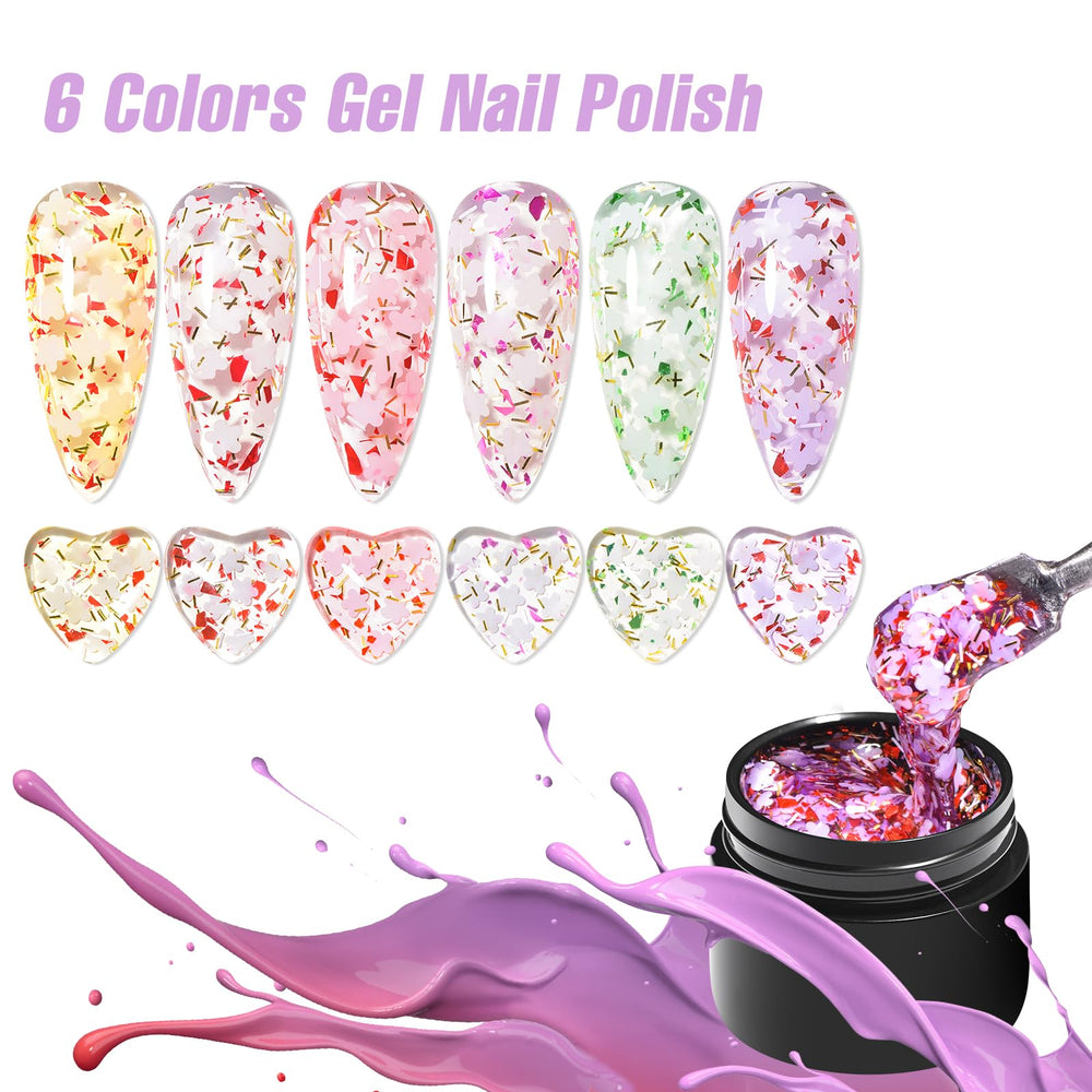 MEET ACROSS manicure in use on hand demonstrating long-lasting glossy finish