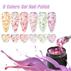 MEET ACROSS manicure in use on hand demonstrating long-lasting glossy finish