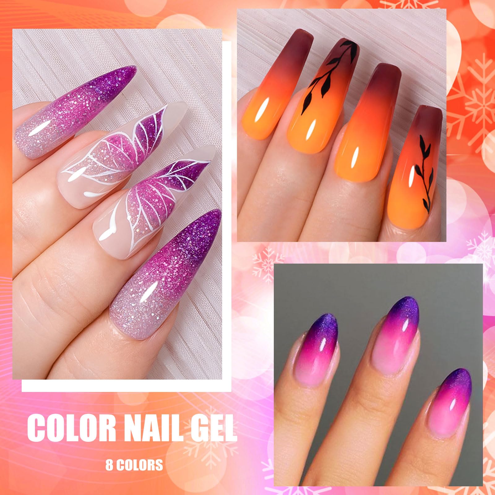 MEET ACROSS Mood Gel being cured under UV light