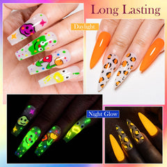 MEET ACROSS nail-art painting gel enables precise lines and decorative details.
