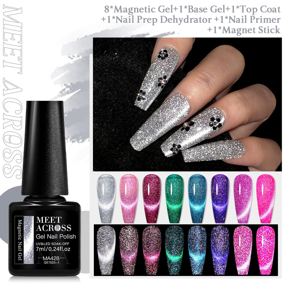 MEET ACROSS neon green gel for modern nail art.