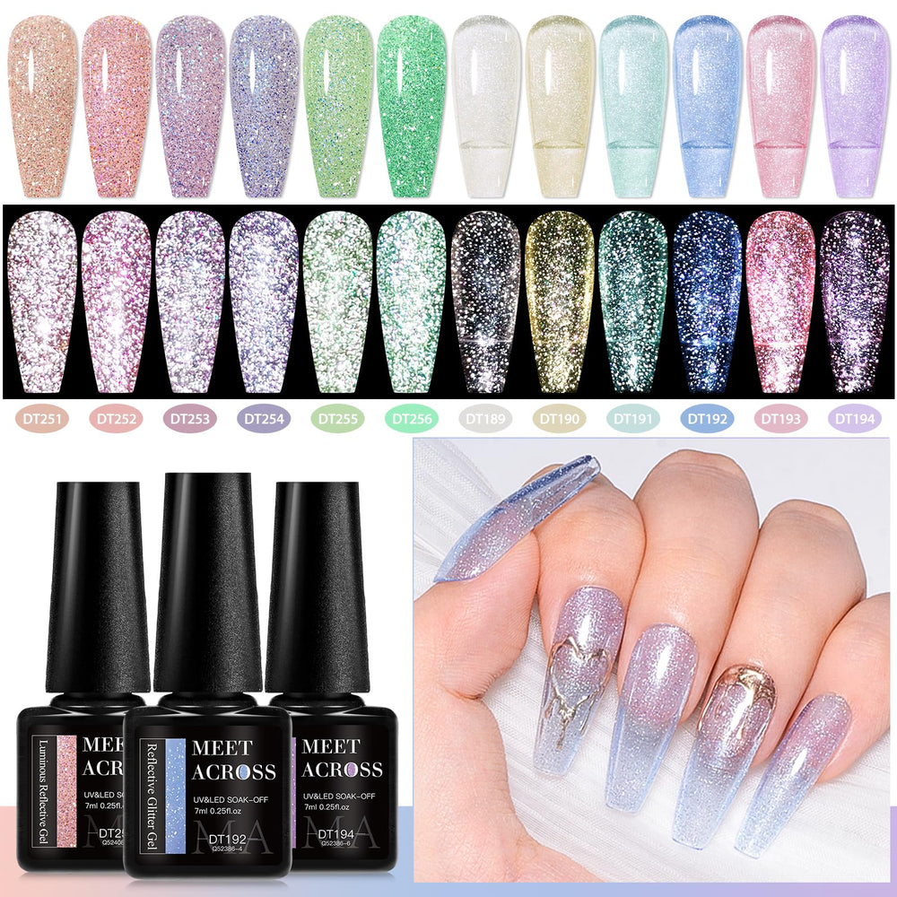 MEET ACROSS UV LED cure requirement shown for proper gel polish application.